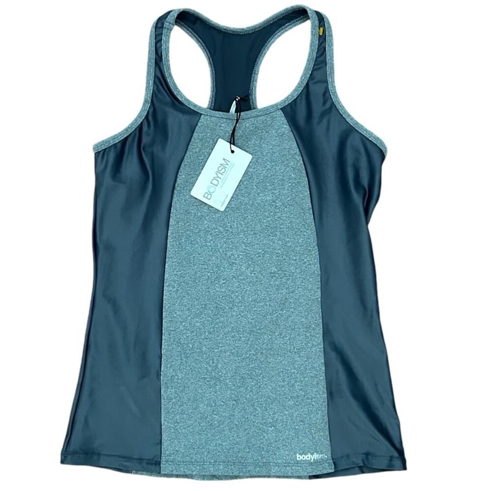 Bodyism is amazing shiny tank top womens size large